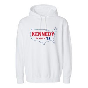 Retro 1968 Bobby Kennedy Gift Rfk Robert Kennedy Gift Garment-Dyed Fleece Hoodie