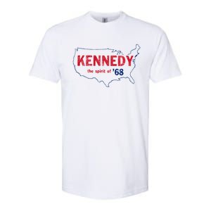 Retro 1968 Bobby Kennedy Gift Rfk Robert Kennedy Gift Softstyle CVC T-Shirt