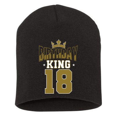 Royal 18th Birthday Celebration King's Party Theme Short Acrylic Beanie