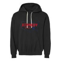 Retro 1968 Bobby Kennedy Rfk Robert Kennedy Garment-Dyed Fleece Hoodie