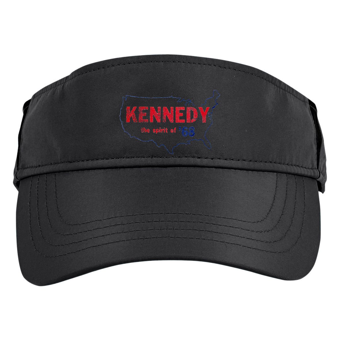 Retro 1968 Bobby Kennedy Rfk Robert Kennedy Adult Drive Performance Visor