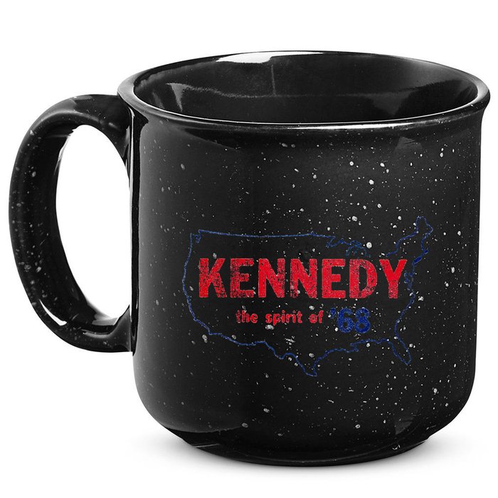 Retro 1968 Bobby Kennedy Rfk Robert Kennedy 15oz Campfire Ceramic Mug