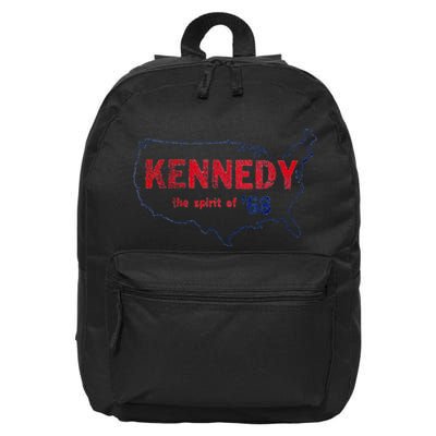 Retro 1968 Bobby Kennedy Rfk Robert Kennedy 16 in Basic Backpack