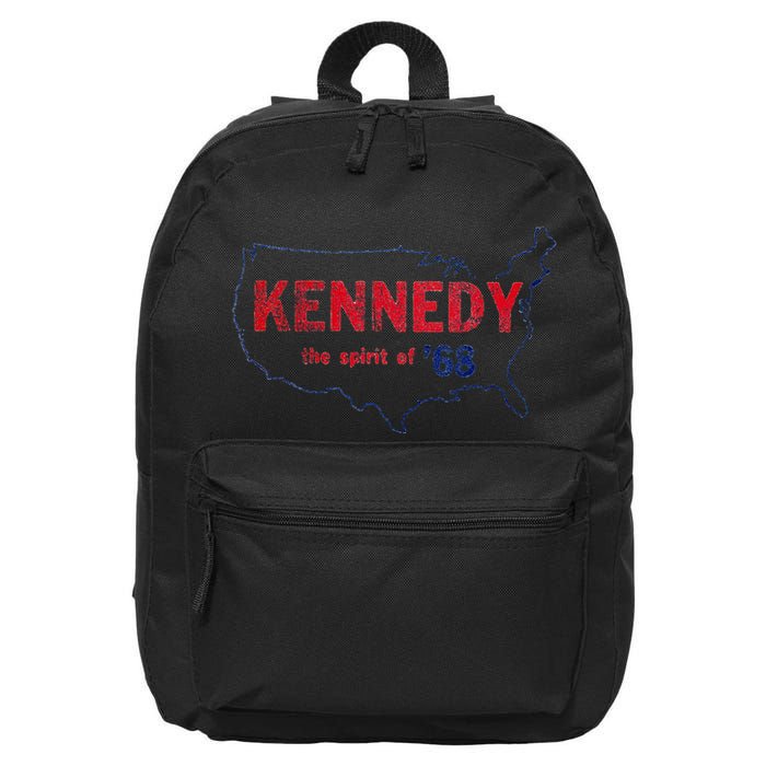 Retro 1968 Bobby Kennedy Rfk Robert Kennedy 16 in Basic Backpack