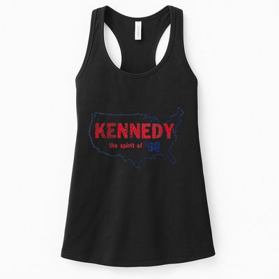 Retro 1968 Bobby Kennedy Rfk Robert Kennedy Womens Tank Top
