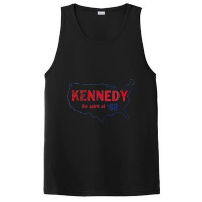 Retro 1968 Bobby Kennedy Rfk Robert Kennedy PosiCharge Competitor Tank