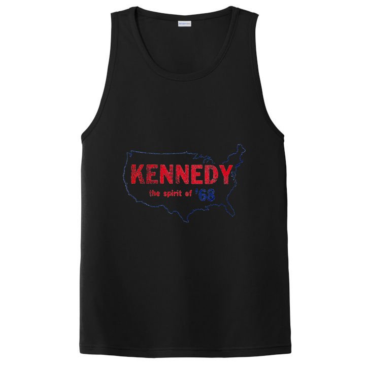 Retro 1968 Bobby Kennedy Rfk Robert Kennedy PosiCharge Competitor Tank