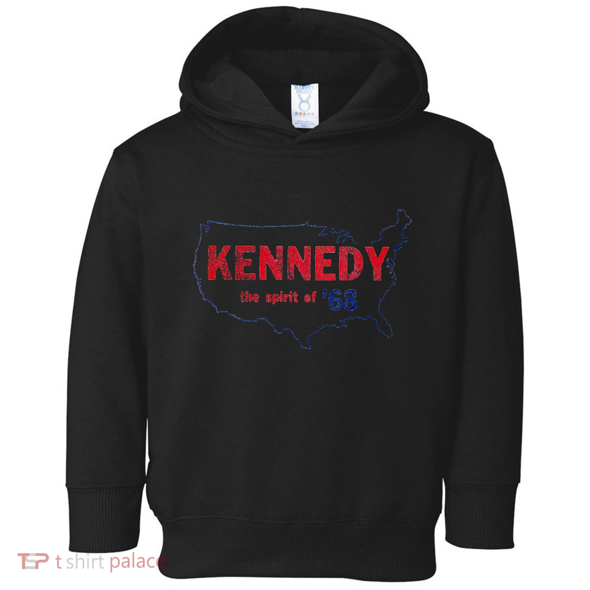 Retro 1968 Bobby Kennedy Rfk Robert Kennedy Toddler Hoodie