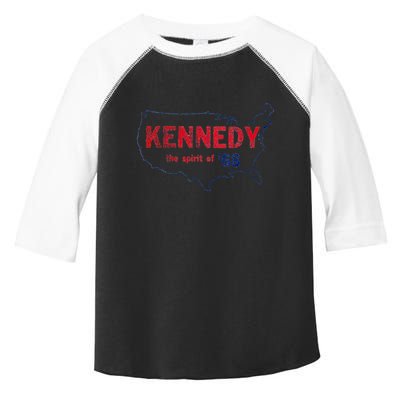 Retro 1968 Bobby Kennedy Rfk Robert Kennedy Toddler Fine Jersey T-Shirt