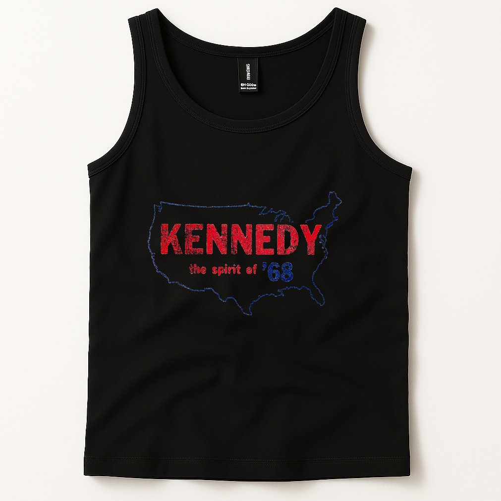 Retro 1968 Bobby Kennedy Rfk Robert Kennedy Tank Top