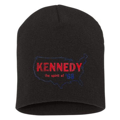 Retro 1968 Bobby Kennedy Rfk Robert Kennedy Short Acrylic Beanie