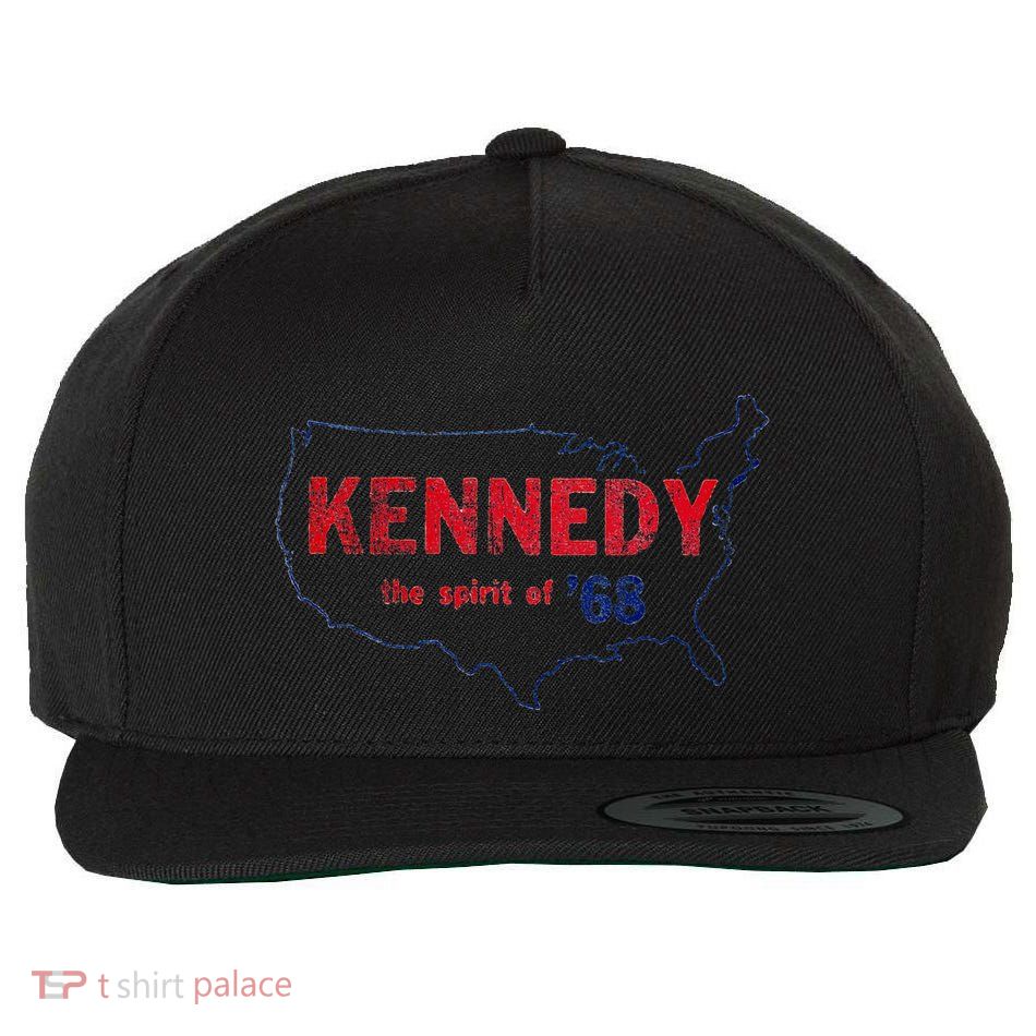 Retro 1968 Bobby Kennedy Rfk Robert Kennedy Wool Snapback Cap