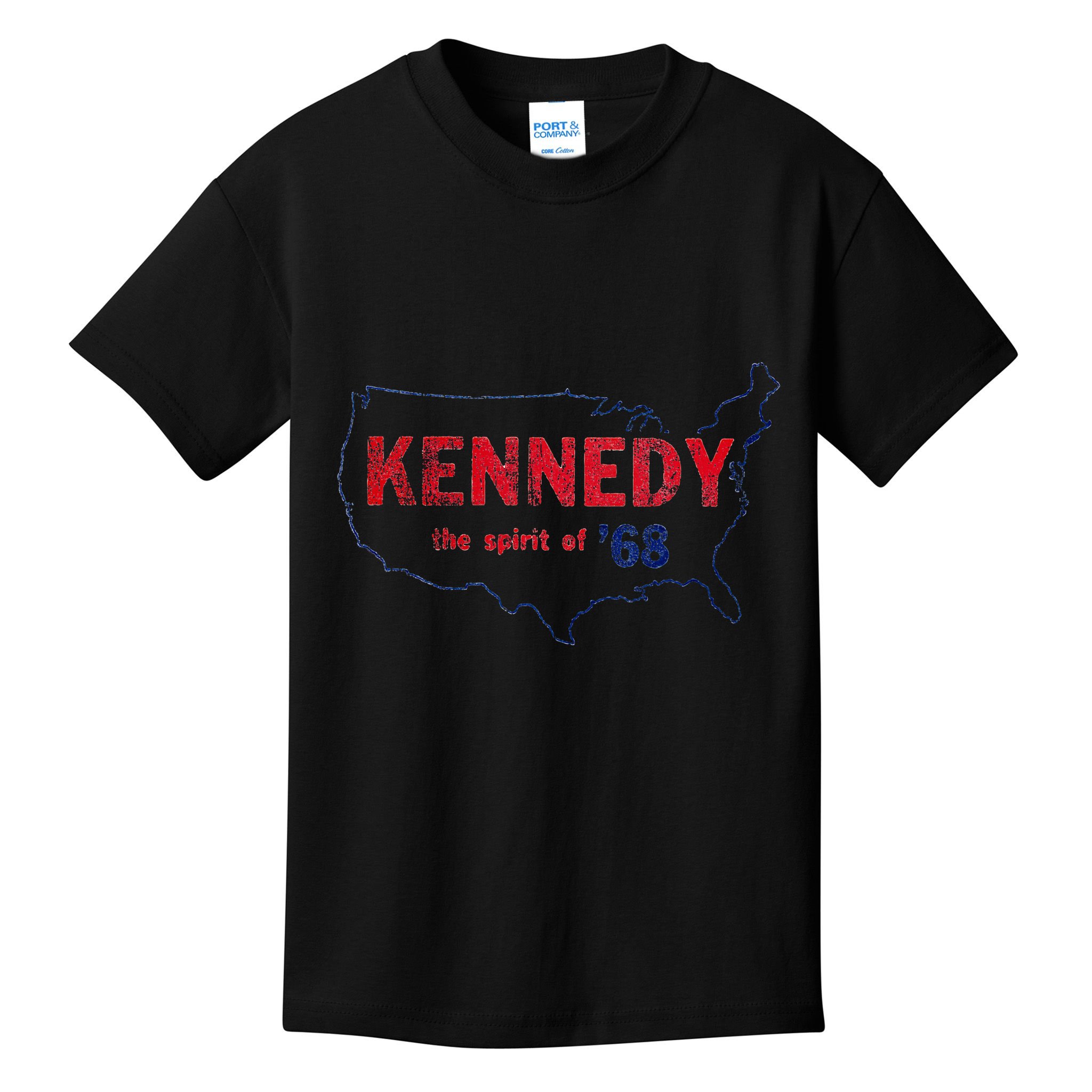 Retro 1968 Bobby Kennedy Rfk Robert Kennedy Kids T-Shirt