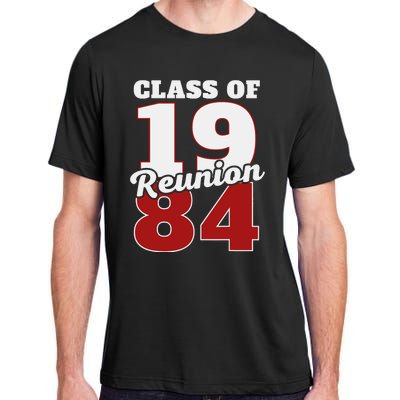 Reunion 1984 Class Of 1984 Reunion 84 Graduation 1984 Adult ChromaSoft Performance T-Shirt