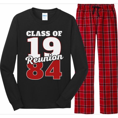 Reunion 1984 Class Of 1984 Reunion 84 Graduation 1984 Long Sleeve Pajama Set