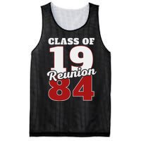 Reunion 1984 Class Of 1984 Reunion 84 Graduation 1984 Mesh Reversible Basketball Jersey Tank