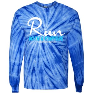 Retro 1 Corinthians 924 26 Run With A Purpose Tie-Dye Long Sleeve Shirt