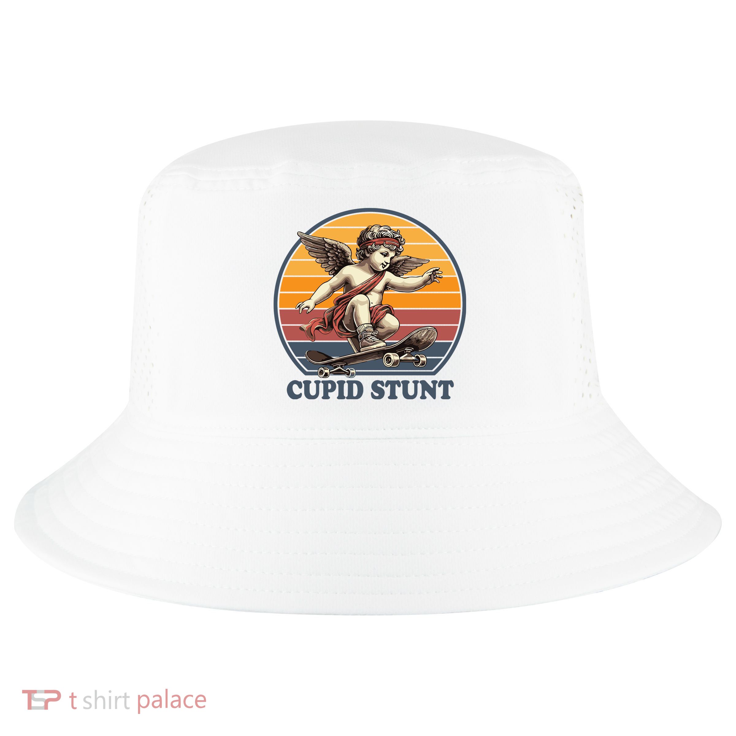 Retro 1970S Cupid Stunt Cool Comfort Performance Bucket Hat