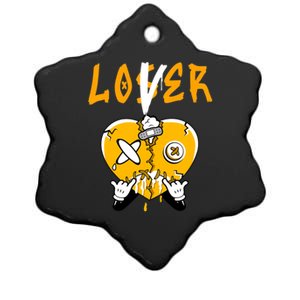 Retro 13 Del Sol Tee Loser Lover Drip Del Sol 13s Ceramic Star Ornament