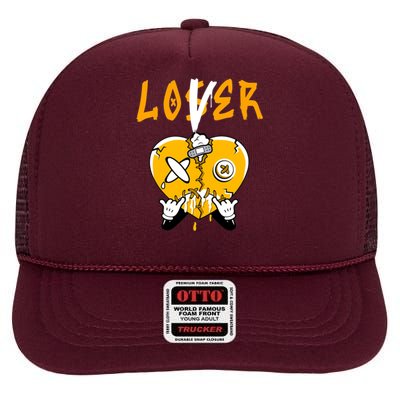 Retro 13 Del Sol Tee Loser Lover Drip Del Sol 13s High Crown Mesh Back Trucker Hat