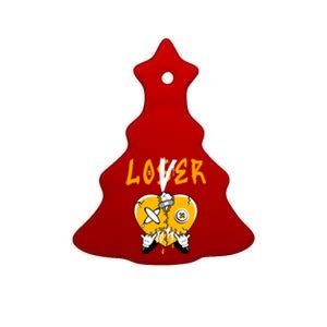 Retro 13 Del Sol Tee Loser Lover Drip Del Sol 13s Ceramic Tree Ornament