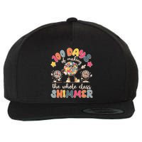 Retro 100 Days Of Making The Whole Class Shimmer Disco Ball Wool Snapback Cap