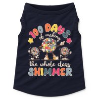 Retro 100 Days Of Making The Whole Class Shimmer Disco Ball Doggie Tank