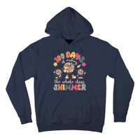 Retro 100 Days Of Making The Whole Class Shimmer Disco Ball Hoodie