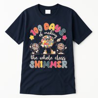 Retro 100 Days Of Making The Whole Class Shimmer Disco Ball Tall T-Shirt