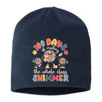 Retro 100 Days Of Making The Whole Class Shimmer Disco Ball Sustainable Beanie