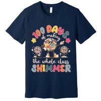 Retro 100 Days Of Making The Whole Class Shimmer Disco Ball Premium T-Shirt