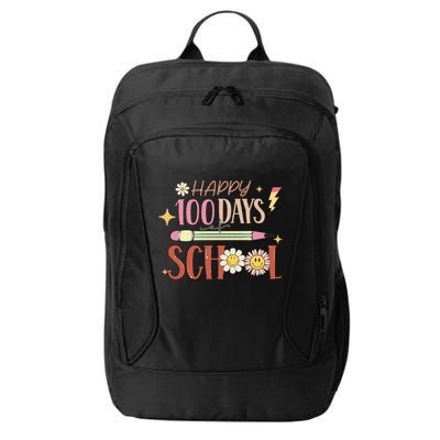 Happy 100th Day of School Shirt for Teacher or Child City Backpack