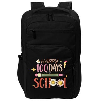 Happy 100th Day of School Shirt for Teacher or Child Impact Tech Backpack