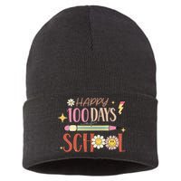 Happy 100th Day of School Shirt for Teacher or Child Sustainable Knit Beanie