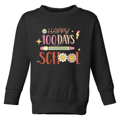 Happy 100th Day of School Shirt for Teacher or Child Toddler Sweatshirt