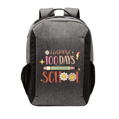 Happy 100th Day of School Shirt for Teacher or Child Vector Backpack