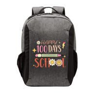 Happy 100th Day of School Shirt for Teacher or Child Vector Backpack