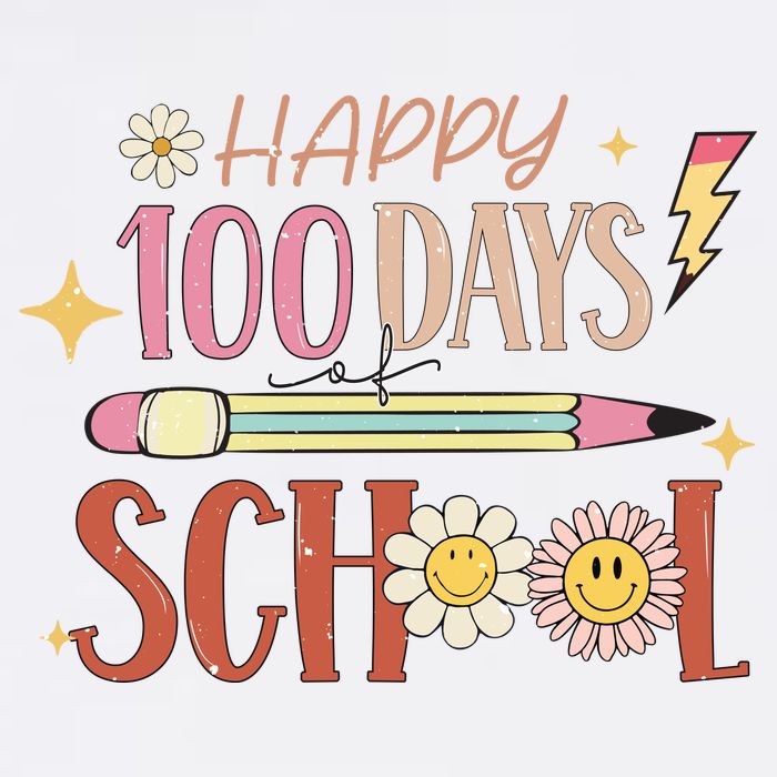 Happy 100th Day of School Shirt for Teacher or Child Sustainable Bucket Hat