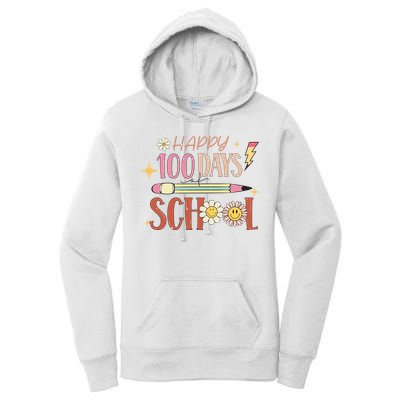 Happy 100th Day of School Shirt for Teacher or Child Women's Pullover Hoodie