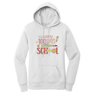 Happy 100th Day of School Shirt for Teacher or Child Women's Pullover Hoodie