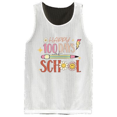 Happy 100th Day of School Shirt for Teacher or Child Mesh Reversible Basketball Jersey Tank