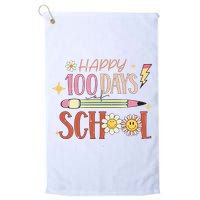 Happy 100th Day of School Shirt for Teacher or Child Golf Towel