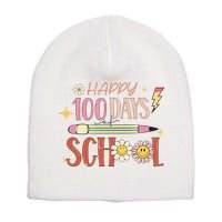Happy 100th Day of School Shirt for Teacher or Child Short Acrylic Beanie
