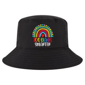 Rainbow 100 Days Of School 100 Days Smarter Gift Cool Comfort Performance Bucket Hat