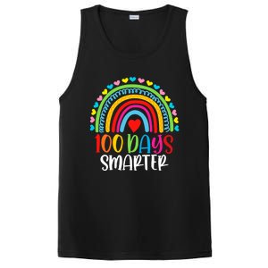 Rainbow 100 Days Of School 100 Days Smarter Gift PosiCharge Competitor Tank