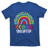 Rainbow 100 Days Of School 100 Days Smarter Gift T-Shirt