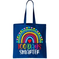 Rainbow 100 Days Of School 100 Days Smarter Gift Tote Bag