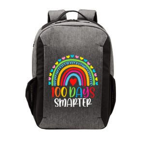 Rainbow 100 Days Of School 100 Days Smarter Gift Vector Backpack