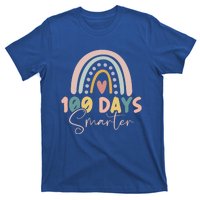 Rainbow 100 Days Smarter Teacher Student 100th Day Of School Gift T-Shirt