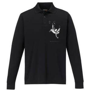 Revelations 129 Fallen Angel Satan Biblical Art Performance Long Sleeve Polo